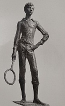 Gar�on avec une raquette, 1977